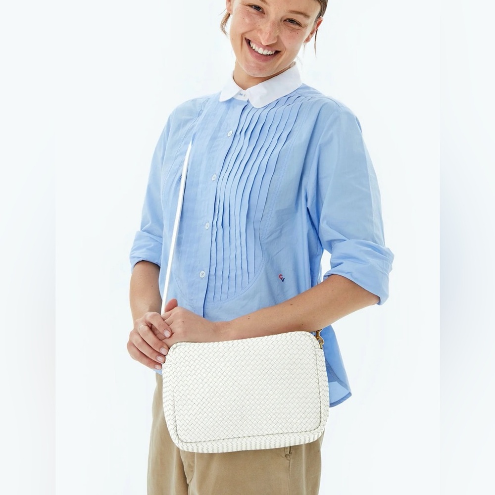 Clare V. Marisol bag in Brie color